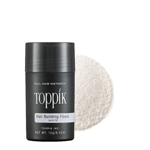 Toppik hair fiber - hair, weiß